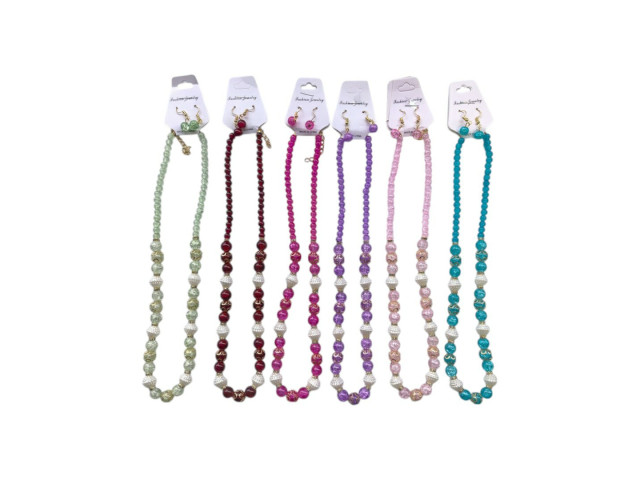 NECKLACE WITH EARRINGS(P-74)(P-55)