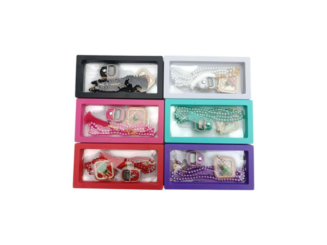 TALLY COUNTER & KEYCHAIN ROSARY SET(6mm)