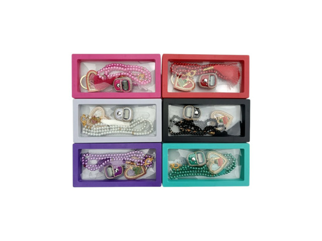 TALLY COUNTER & KEYCHAIN ROSARY SET(6mm)