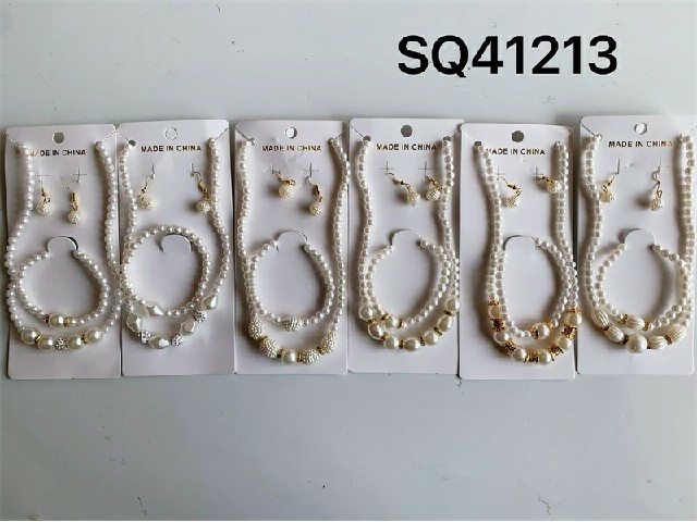 NECKLACE EARRING AND BRACELET