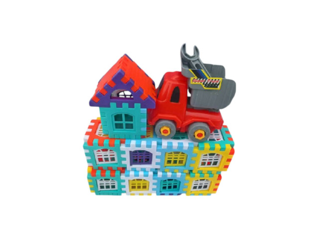 BUILDING BLOCK CAR TOYS