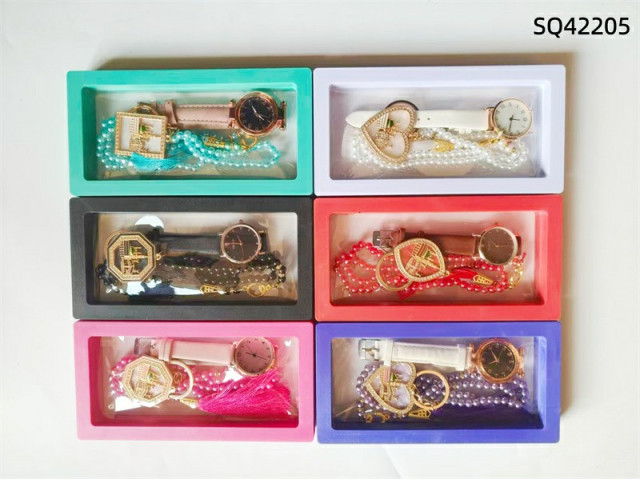 WATCH AND KEYCHAIN ROSARY SET
