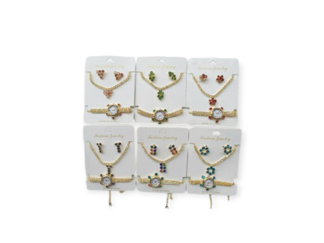 NECKLACE AND EARRINGS WATCH