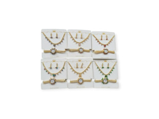 NECKLACE AND EARRINGS WATCH NECKLACE AND EARRINGS WATCH