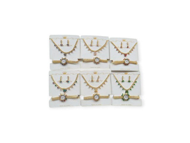 NECKLACE AND EARRINGS WATCH