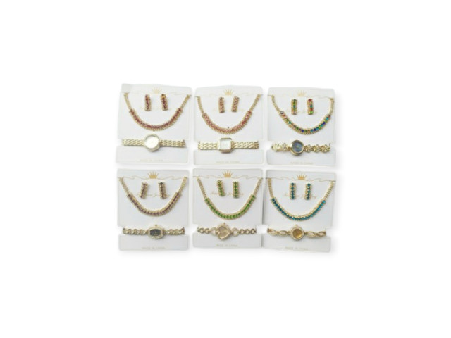 NECKLACE AND EARRINGS WATCH