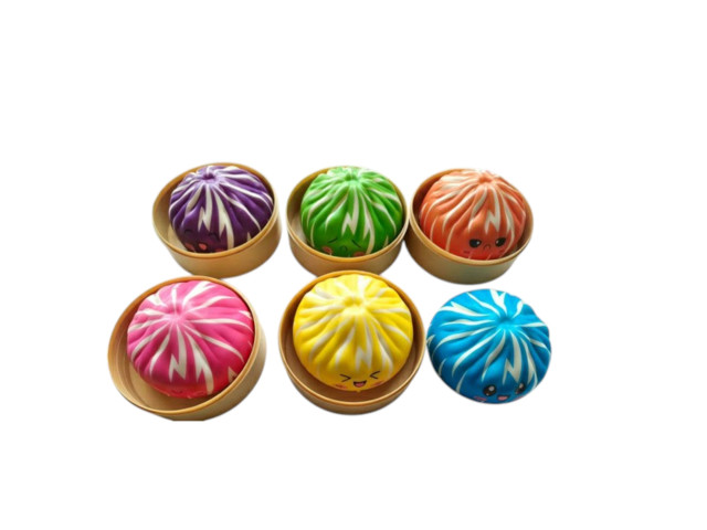 PLASTIC TOYS BUN (8.5 CM)