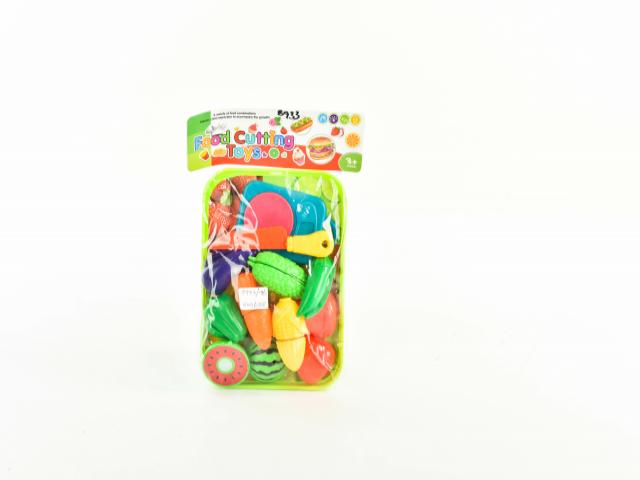 PLASTIC TOYS KITCHEN FOOD SET