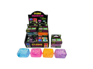 SQUISHY TOYS CUBE GOLD SQUISHY TOYS CUBE GOLD